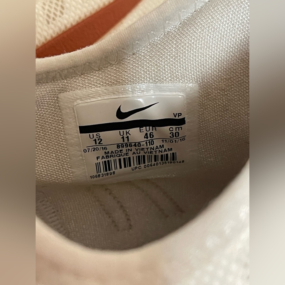 Nike Zoom KD 9 Men’s Size 12 Texas Longhorn Edition Basketball Sneakers - Picture 6 of 16